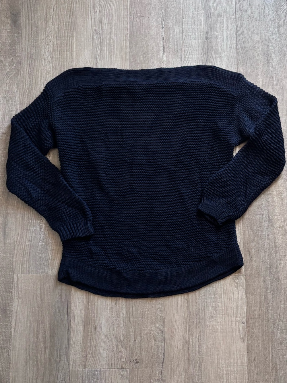 Ralph Lauren Boatneck Knit Longsleeve Sweater in Black